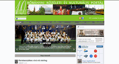 Desktop Screenshot of 10kerkult.hu
